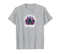 Top Gun Talk to Me Goose Maverick Helmet T-Shirt, Homme, Gris Chiné, XL