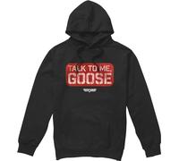 Top Gun - "Talk To Me Goose" Sweat à capuche pour homme TV8972 (M) (Noir)