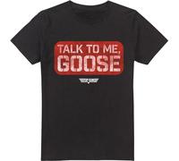 Top Gun - "Talk To Me Goose" T-shirt pour homme TV6849 (5XL) (Noir)