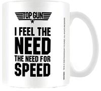 Top Gun - Tasse à café "The Need For Speed" PM2001 (Taille unique) (Noir/Blanc)