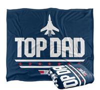Top Gun Top Dad Plaid Ultra Doux au Toucher Soyeux - 152 x 127 cm