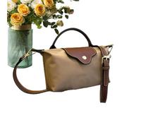 Top Handle Satchel Trendy Adjustable Strap Two Tone Cute