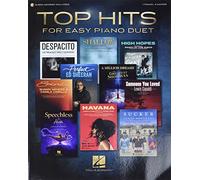Top Hits for Easy Piano Duet: 1 Piano, 4 Hands: Includes Downloadable Audio