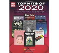Top Hits Of 2020 For Easy Guitar: 14 Songs Arranged In Standard Noation And Tab With Lyrics