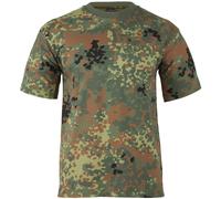 TOP HOMMES ARMÉE COMBATTRE T-SHIRT TEE MILITAIRE BW FLECKTARN ALLEMAND CAMOUFLAG