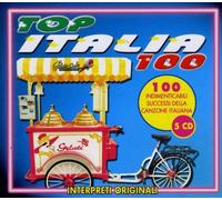Top Italia 100 Box 5 CD AA. VV. - 5 CD Musique Italienne