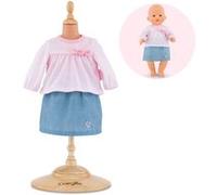 Corolle - Top et Jupe, vêtements, pour Poupon 36cm, dès 2 Ans, 9000140310