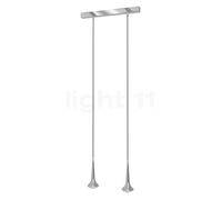 Top Light Look at Me Choice Suspension 2 foyers LED chrome - lentille claire - 45 cm Ce luminaire comporte des modules à LED prémontés de classes énergétiques A A++, A+, A