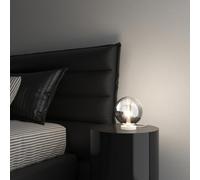 Top light Lumetto Bianco 1 Luce Vetro Trasparente