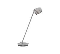 Top Light Puk! 120 Table 60 cm Avantgarde LED LV Tischleuchte, blanc mat, chrome