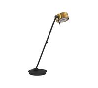 Top Light Puk! 120 Table 60 cm Avantgarde LED LV Tischleuchte, laiton brossé, noir