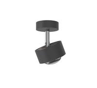 Top Light Puk! 80 Turn Downlight Avantgarde G9 Deckenleuchte, anthracite mat, chrome