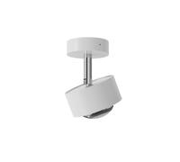 Top Light Puk! 80 Turn Up- & Downlight Avantgarde G9 Deckenleuchte, blanc mat, chrome