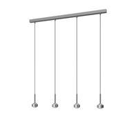 Top Light Puk Mini Choice Drop 105 LED Pendelleuchte, nickel mat