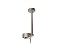 Top Light Puk Mini Side Single Deckenleuchte, 20cm, nickel mat, verre mat, lentille claire
