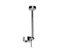 Top Light Puk Mini Side Single Deckenleuchte, 30cm, chrome, verre mat, lentille claire