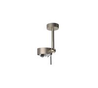 Top Light Puk Mini Side Single LED Decken-/Wandleuchte, 10cm, nickel mat, verre mat, lentille claire