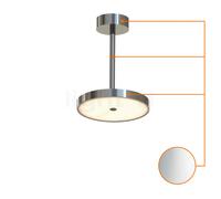 Top Light Sun Plafonnier ø13 cm Downlight LED chrome mat Ce luminaire comporte des modules à LED prémontés de classes énergétiques A A++, A+, A