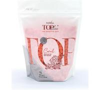 Top Line Coral - 450g - Perles De Cire Pelable Pour L'épilation Sans Bandes - Sans Colophane Idéale Pour Les Peaux Sensibles - Recommandé Pour La Zone Maillot Et Les Aisselles - Sans Parfum
