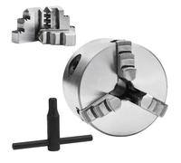 ""TOP"" - Mandrin de tour auto-centrant à 3 mâchoires 80 mm Acier - 1.9 kg @64