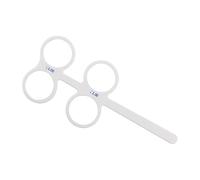 Top Marque Bonne qualité 4 lentille Plastique Flipper Optique Titulaire ophtalmique Support oculareur équipement optométrie (Color : 1.00)