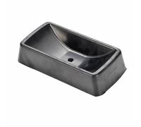 TOP-MAX 1 cale de roue jockey, stabilisateur de roue en caoutchouc robuste pour caravane, remorque, bateau (empêche de couler, antidérapant)