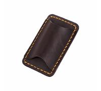 TOP-MAX 1 porte-stylo fait main en cuir pour carnet (café)