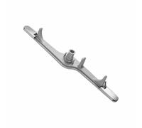 TOP-MAX Bras de pulvérisation inférieur de rechange pour lave-vaisselle 5304517203 - Gris - Pièce d'installation encliquetable compatible avec les modèles 1196170, 154414101, 154250801, AP3958746 et