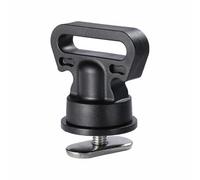 TOP-MAX Fixation de rails de kayak Tie Down, support d'ancrage robuste pour équipement de pêche, boîte de rangement, canoë, bateau, système de rigging