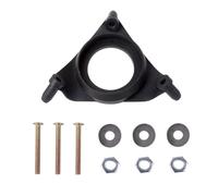 TOP-MAX GP51487 Kit de fixation pour réservoir de chasse d'eau compatible avec Kohler, kit de joints triangulaires avec vis métalliques, écrous et rondelles pour réparation rapide