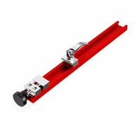 TOP-MAX Guide de base pour machine à découper, jeu de rails de guidage réglables de 360 mm, système de butée à double verrouillage pour scie circulaire de table Accessoires