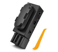 TOP-MAX Interrupteur de réglage du siège électrique de rechange pour Ford F150 F250 F350 F450 Edge Escape Expedition Explorer Flex MKX 2005-2015 - Interrupteur 6 voies de rechange # 5F9T-14B709-AA