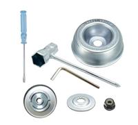 TOP-MAX Kit d'entretien pour tondeuse à gazon Stihl FS80 FS90 FS130 avec écrou de serrage, rondelle et e montage