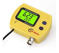 TOP-MAX LCD numérique PH mètre de haute précision portable testeur d'électrode PH et TEMP analyseur d'acidimètre d'aquarium hydroponique moniteur de qualité de l'eau