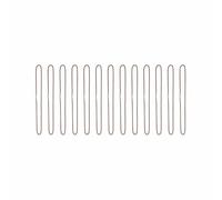 TOP-MAX Lot de 13 élastiques en nylon pour carnets de notes - Marron camel - Pour notes quotidiennes, agendas de voyage et réglage facile du contenu