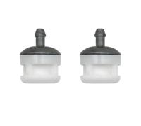 TOP-MAX Lot de 2 filtres à carburant compatibles avec les coupe-bordures HS45, HS72, HS74, HS75, HS76, HS80, HS81, HS85, SP400, SP450 et SP451 pour le remplacement et l'entretien