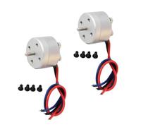 TOP-MAX Lot de 2 moteurs sans balais 1104 - Moteur extérieur compact pour mini drones FPV - Modélisme - Tension 4300 KV 1-2S