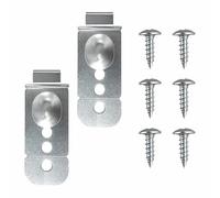 TOP-MAX Lot de 2 supports de montage DD98-01051C pour lave-vaisselle, matériel de support d'installation en métal compatible avec les modèles Samsung DW80R9950US DW80R7060US