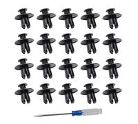 TOP-MAX Lot de 20 clips de fixation pour panneau d'accès de lave-vaisselle et fixations de kickplate avec tournevis, compatibles avec les appareils Kenmore, Whirlpool et KitchenAid