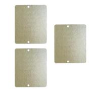 TOP-MAX Lot de 3 couvercles de guides d'ondes pour micro-ondes - 104 x 85 mm - Résistants à la chaleur et isolants - Compatible avec four à micro-ondes