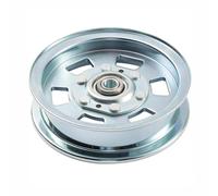TOP-MAX Poulie de renvoi plate compatible avec les tondeuses BadBoyZT 121,9 cm, 127 cm, 137,2 cm, 152,4 cm, Outlaw 137,2 cm, 154,9 cm, 182,9 cm, remplace 033-2000-00, 033-7201-00, 033-03-00 7201-. 25