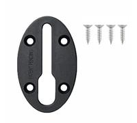 TOP-MAX Rail de montage à profil bas de 7,6 cm - Base d'accessoires robuste pour support de canne à pêche - Fixation d'ancrage et plateau de gréement