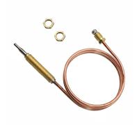 TOP-MAX Sonde thermocouple à gaz filetée M8 de 600 mm avec écrou, thermocouple en métal de rechange pour foyer extérieur, barbecue, cuisinière à gaz et chauffage de terrasse