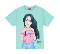 Top Model Fille T-Shirt avec Miju 75013 Vert, Taille 128, 8 Ans