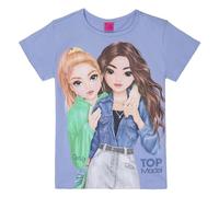 Top Model T-shirt Christy et Talita 75010 bleu, bleu, 152