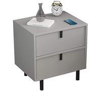 Top-Mounted Large Countertop 2-Drawer Iron Feet Light Luxury Bedroom Shelf Storage Box (Color : C Size : 40X40X52CM) (B 40X40X52CM)
