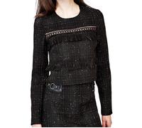 Top Noir/Doré Femme Guess Holly XS