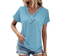 Top Peplum Femme Tunique Longue Femme Grande Taille Chemise Allaitement Blouse en Coton Lycee Top Boheme Chic Tee Shirt Chat Femme Chemisier Manche Longue Femme Tops Femmes Haut Fluo Femme