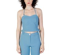 Top péplum turquoise Rinascimento : Taille - S Taille : S
