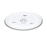 Top Plateau tournant universel en verre Ø 285 mm L44 avec six pieds